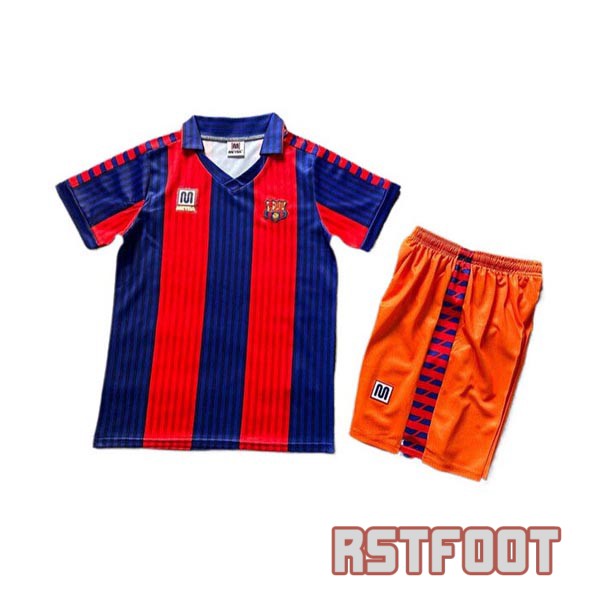 maillot barcelone 1991-1992 enfant retro domicile
