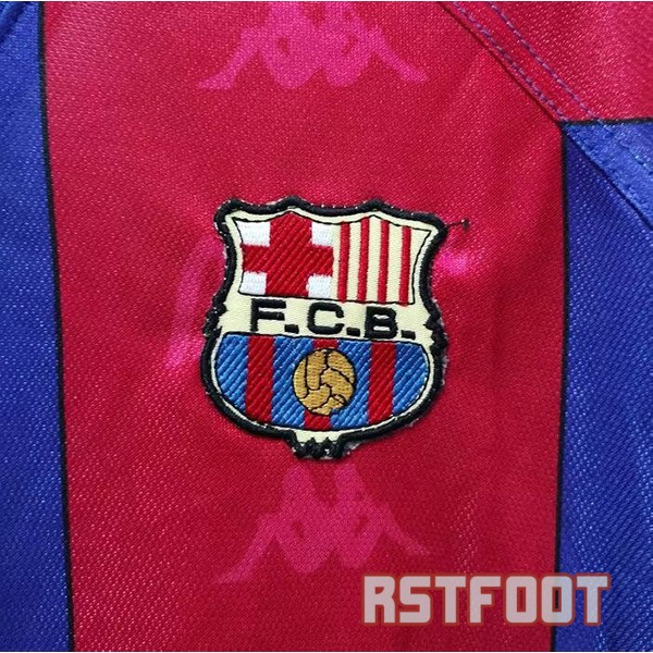 maillot barcelone 1995-1997 manche longue retro domicile – Image 4