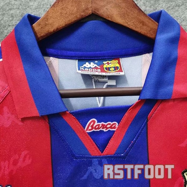 maillot barcelone 1995-1997 manche longue retro domicile – Image 5