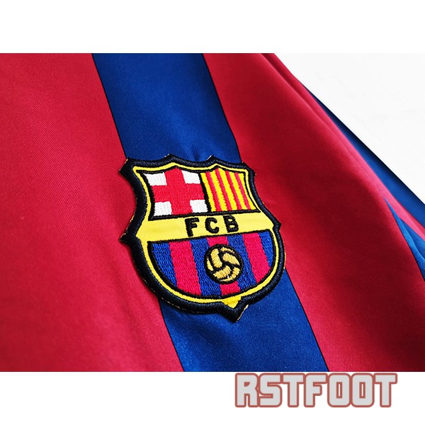maillot barcelone 2005-2006 manche longue retro domicile – Image 3