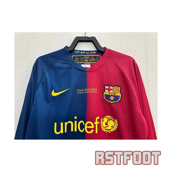 maillot barcelone 2008-2009 manche longue retro domicile – Image 5