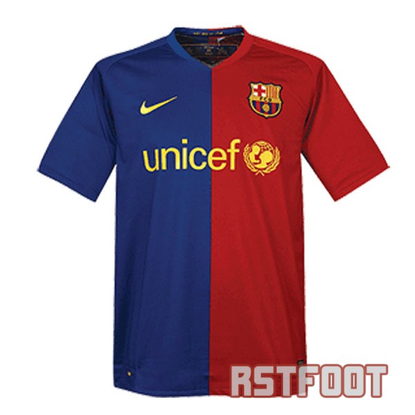 maillot barcelone 2008-2009 retro unicef domicile