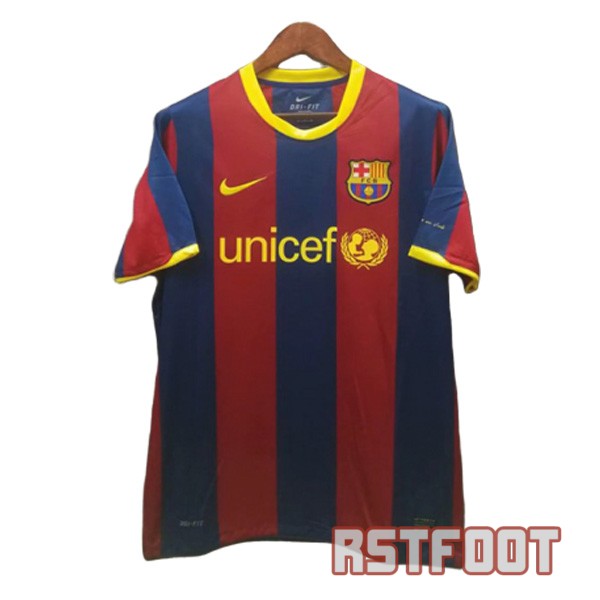 maillot barcelone 2010-2011 retro unicef domicile