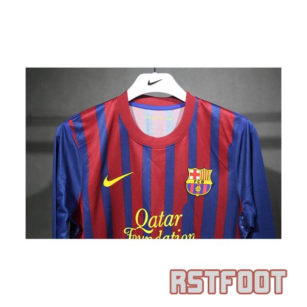 maillot barcelone 2011-2012 manche longue retro domicile version player – Image 2