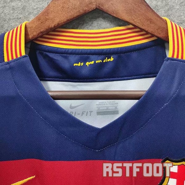 maillot barcelone 2015-2016 retro qatar airways domicile – Image 5
