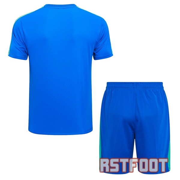 maillot barcelone 2023-2024 entrainement ensemble bleu fonce – Image 2