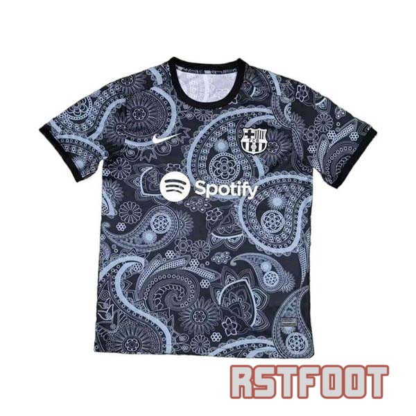 maillot barcelone 2024-2025 edition speciale noir bleu clair