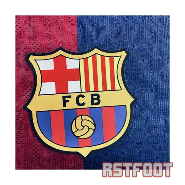 maillot barcelone 2024-2025 edition speciale version player manche longue rouge bleu coldplay – Image 3