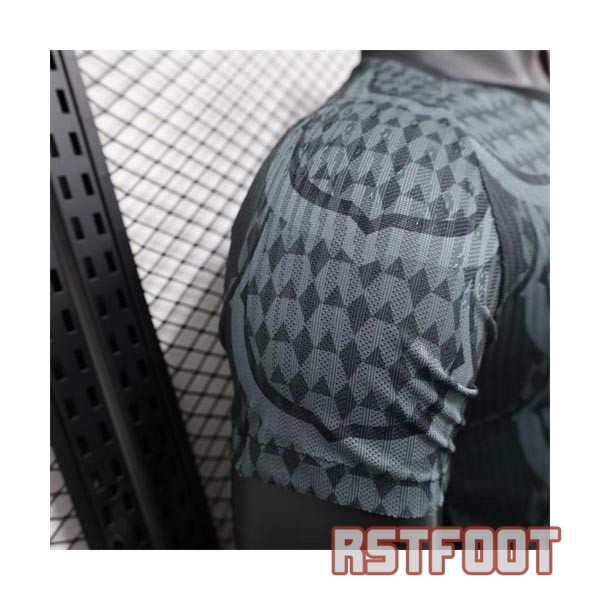 maillot barcelone 2024-2025 edition speciale version player noir gris – Image 5