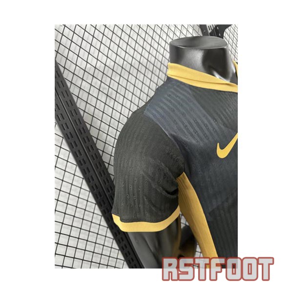 maillot barcelone 2024-2025 edition speciale version player noir or – Image 4