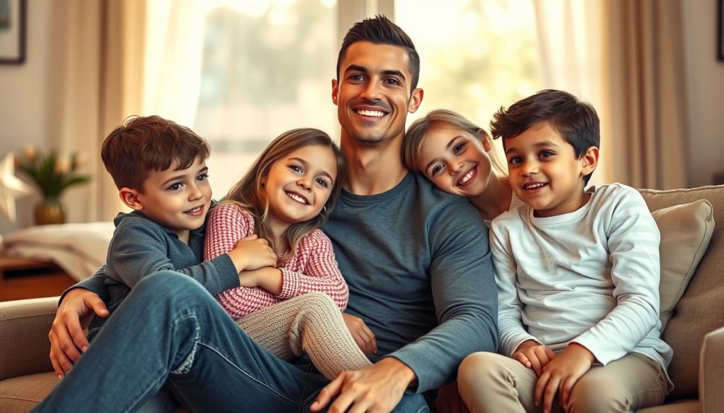 Cristiano Ronaldo et ses enfants Cristiano Ronaldo et ses enfants