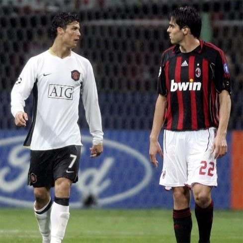 kaka Cristiano Ronaldo