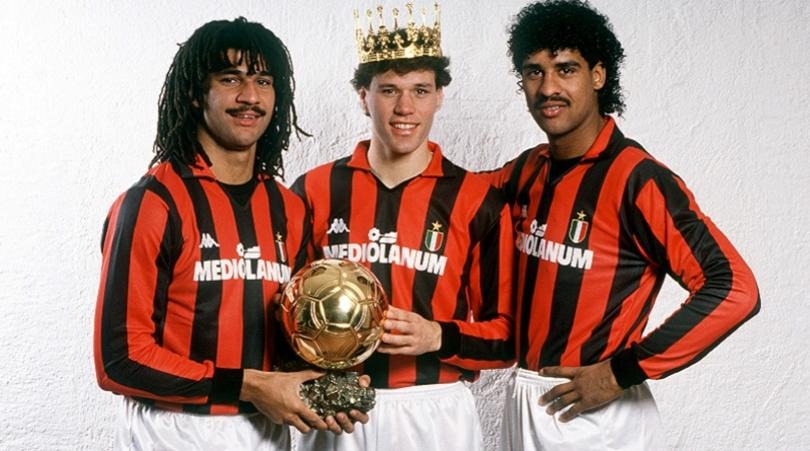 maillot AC Milan 1987 Hitachi vintage