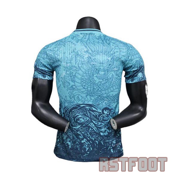 maillot barcelone 2024-2025 edition speciale version player bleu dragon – Image 5