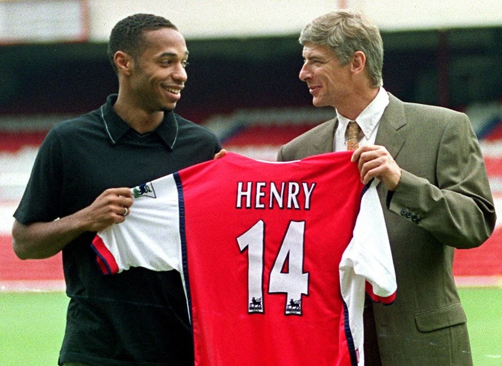 maillot henry arsenal