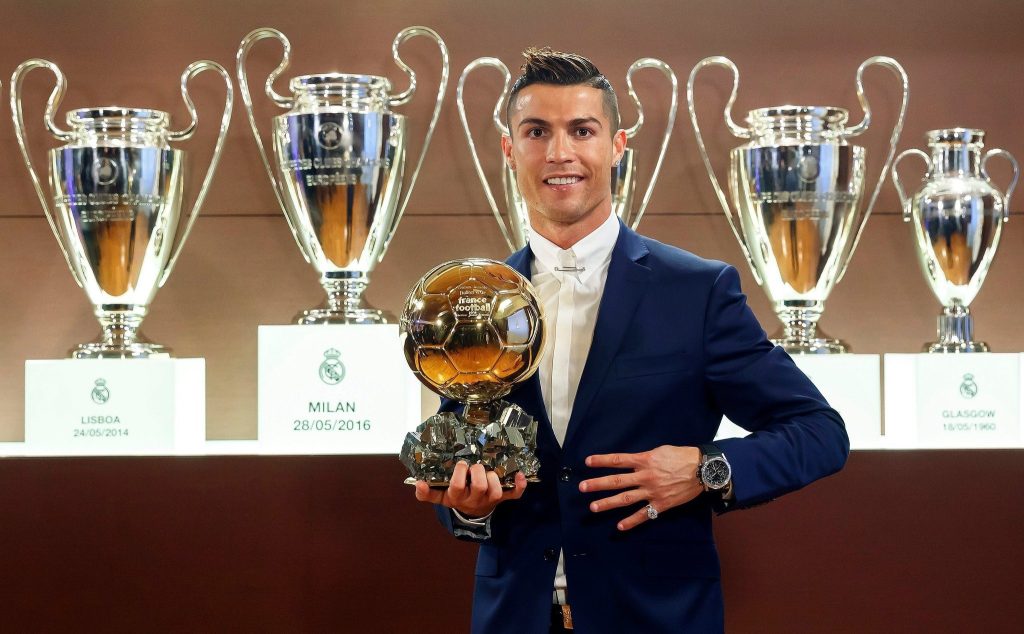 Cristiano Ronaldo Ballons d'Or