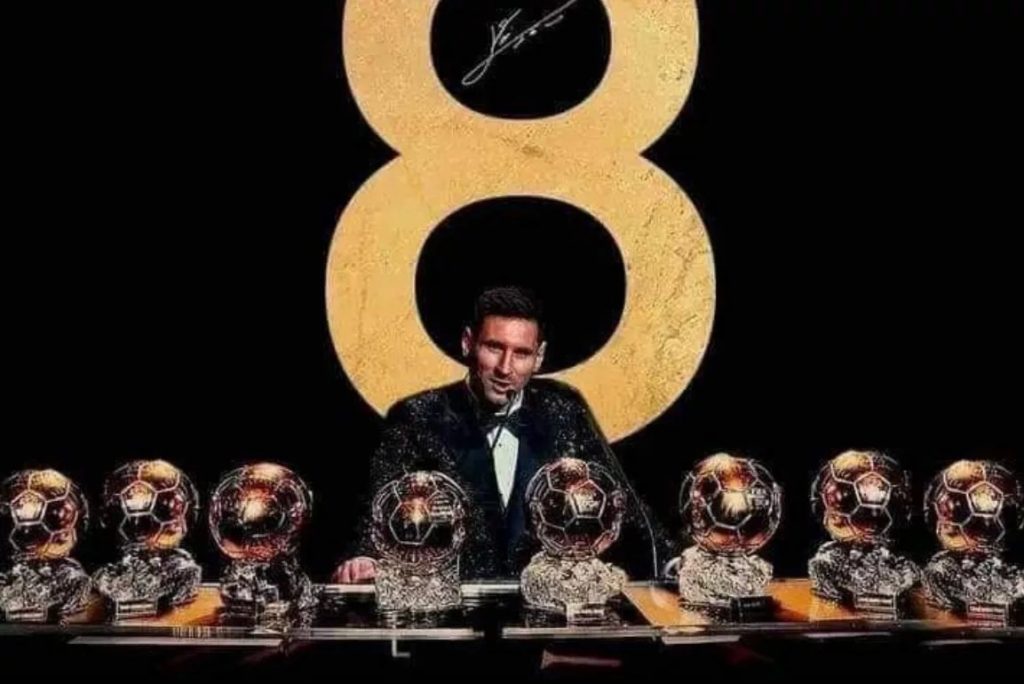 messi ballon d'or combien