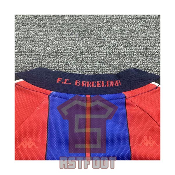 maillot barcelone 1997-1998 enfant retro domicile – Image 2