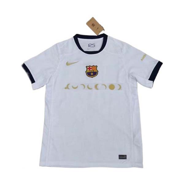maillot barcelone 2024-2025 edition speciale coldplay blanc or
