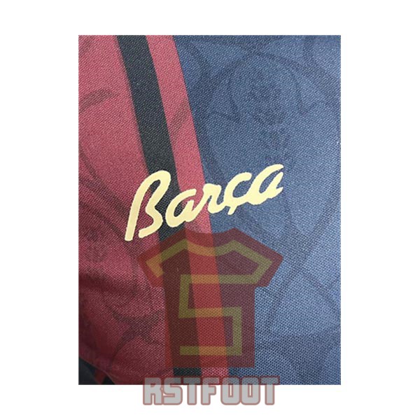 maillot barcelone 2025-2026 anniversaire version player rouge bleu 125 manche longue – Image 3