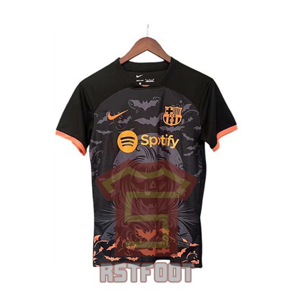 maillot barcelone 2025-2026 edition speciale noir orange