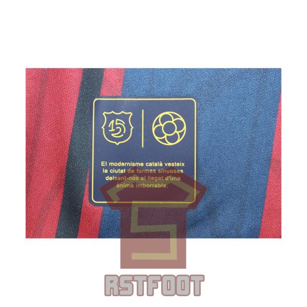 maillot barcelone 2025-2026 edition speciale rouge bleu 125 anniversaire – Image 5
