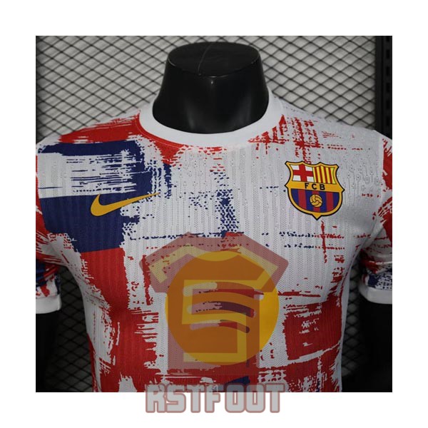maillot barcelone 2025-2026 edition speciale version player blanc rouge bleu – Image 4