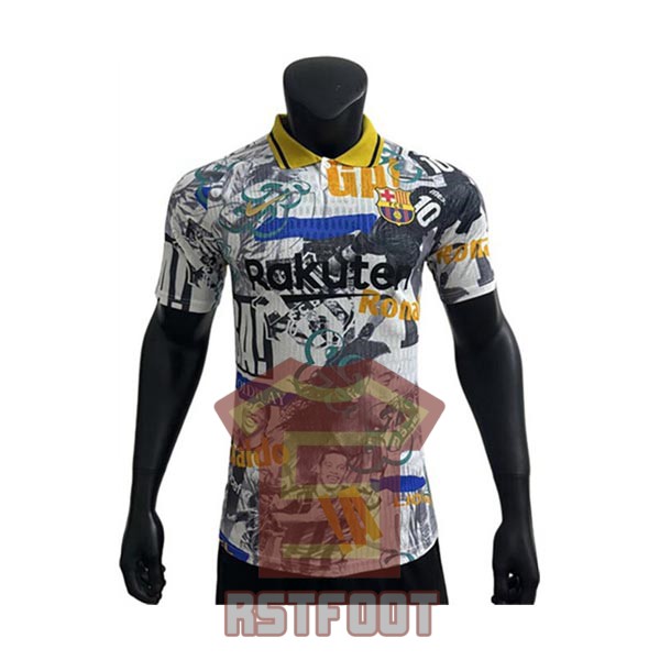 maillot barcelone 2025-2026 edition speciale version player noir blanc gris