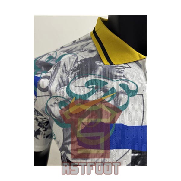 maillot barcelone 2025-2026 edition speciale version player ronaldo blanc bleu jaune – Image 3