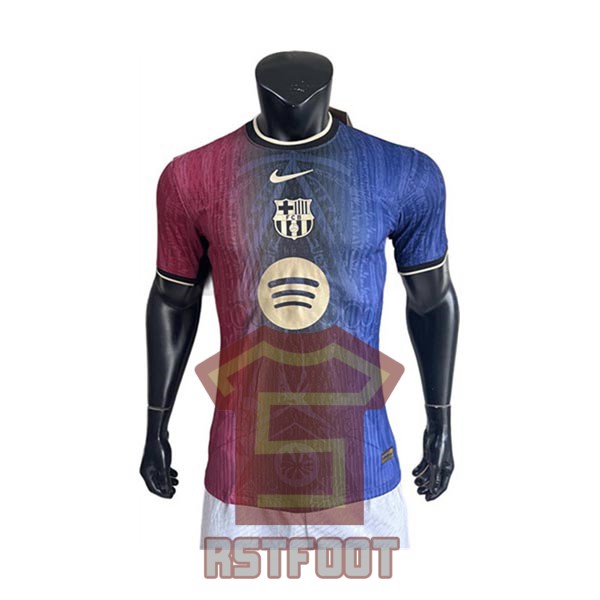 maillot barcelone 2025-2026 edition speciale version player rouge noir bleu