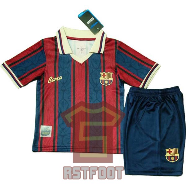 maillot barcelone 2025-2026 enfant rouge bleu 125 anniversaire