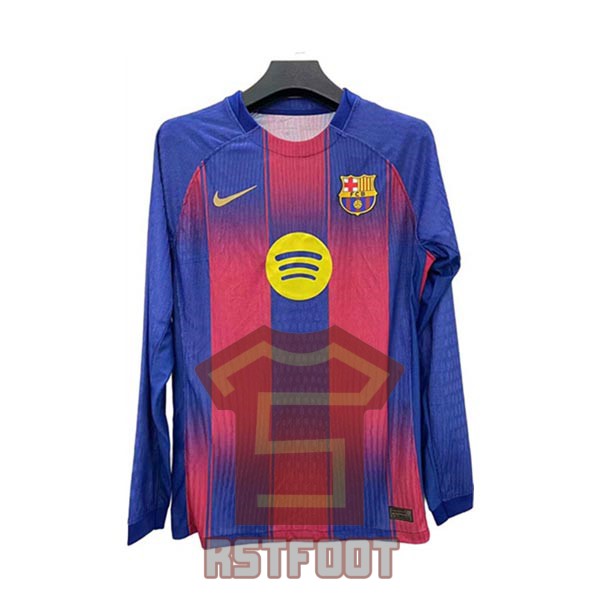 maillot barcelone 2025-2026 entrainement version player rouge