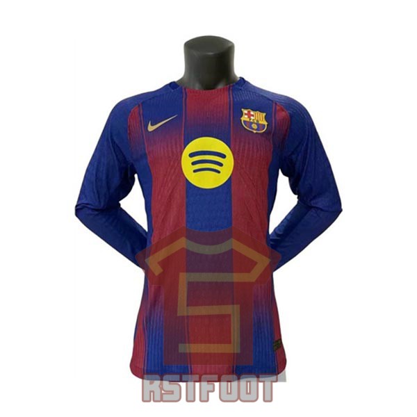 maillot barcelone 2025-2026 manche longue domicile version player