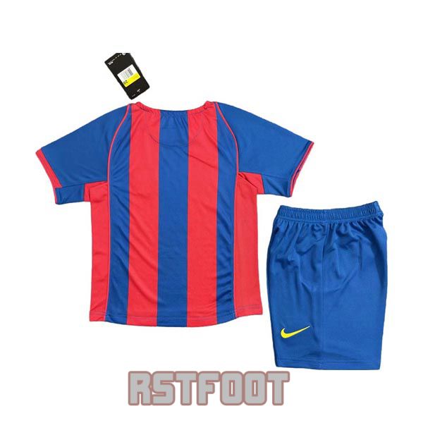 maillot barcelone 2004-2005 enfant retro domicile – Image 2