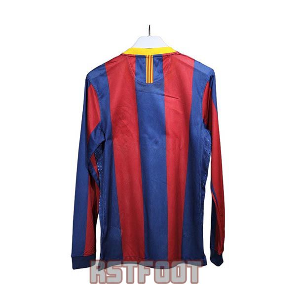 maillot barcelone 2010-2011 manche longue retro domicile version player – Image 5