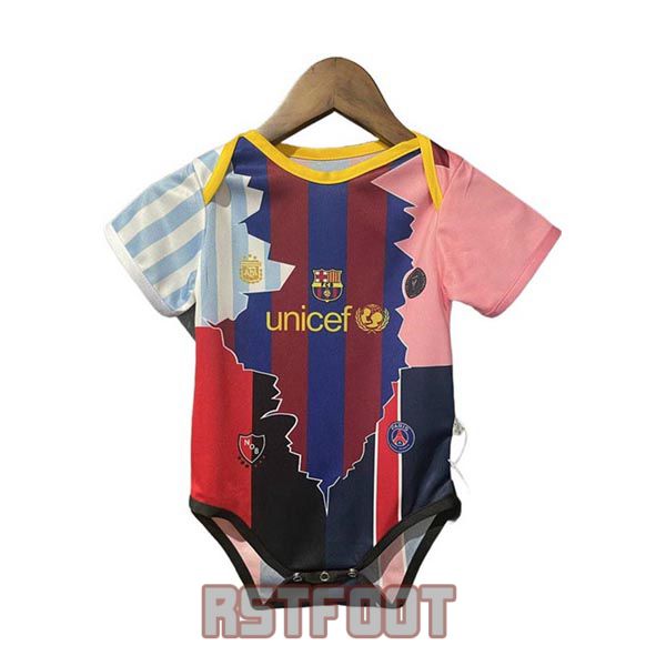 maillot barcelone 2025-2026 bebe edition speciale bleu rose messi