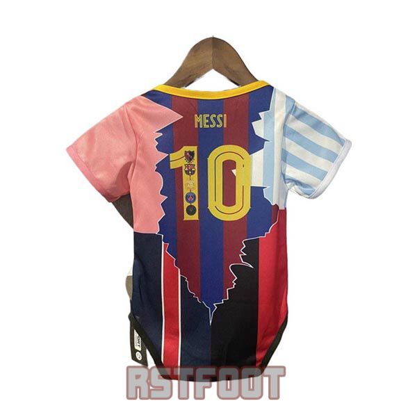 maillot barcelone 2025-2026 bebe edition speciale bleu rose messi – Image 2
