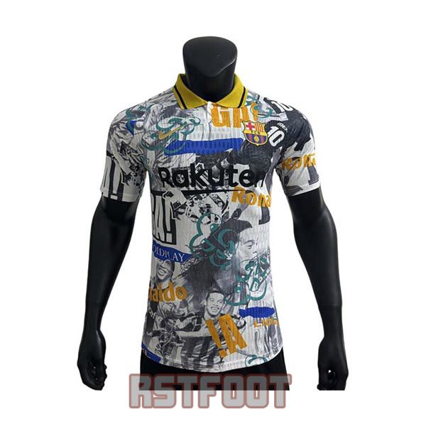maillot barcelone 2025-2026 edition speciale version player bleu gris ronaldo