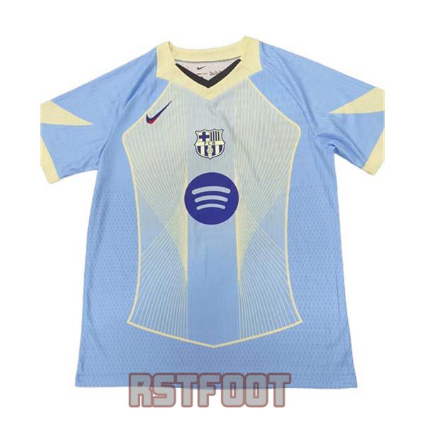 maillot barcelone 2025-2026 edition speciale version player bleu jaune