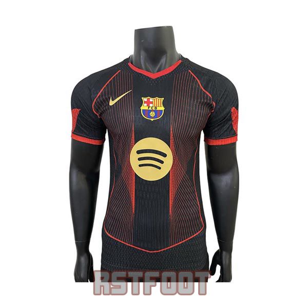 maillot barcelone 2025-2026 edition speciale version player noir rouge(2)