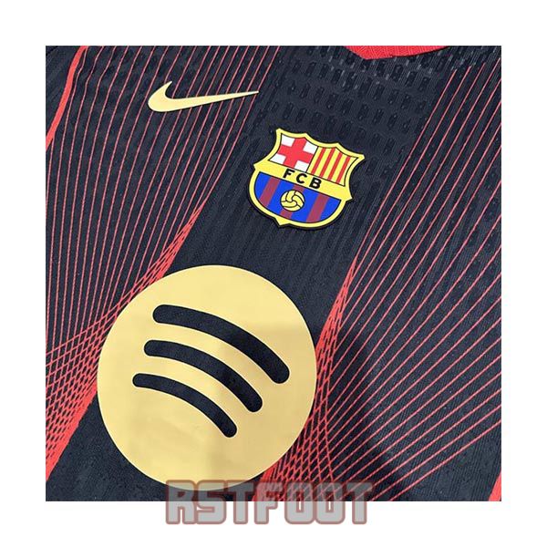 maillot barcelone 2025-2026 edition speciale version player noir rouge(2) – Image 3