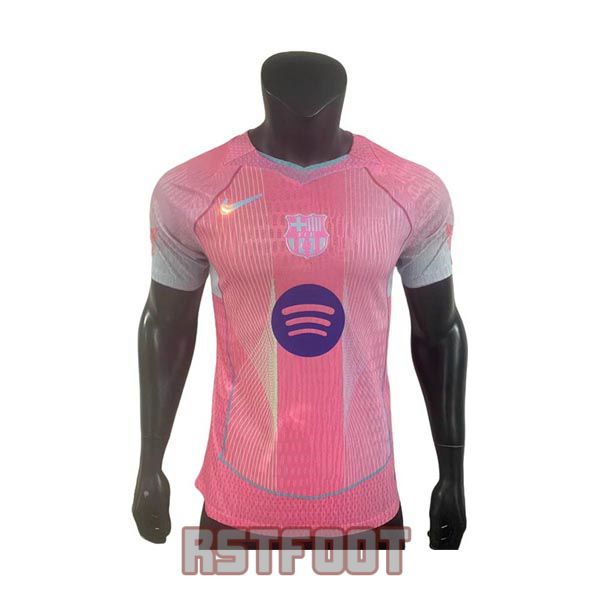 maillot barcelone 2025-2026 edition speciale version player rose bleu