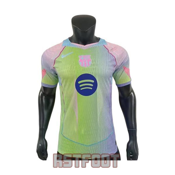 maillot barcelone 2025-2026 edition speciale version player vert rose