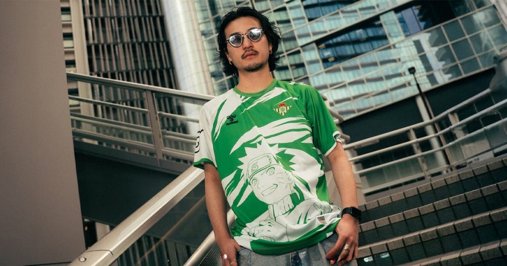 maillot real betis naruto 2025