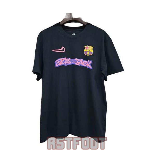 maillot barcelone 2025-2026 edition speciale travis scott noir