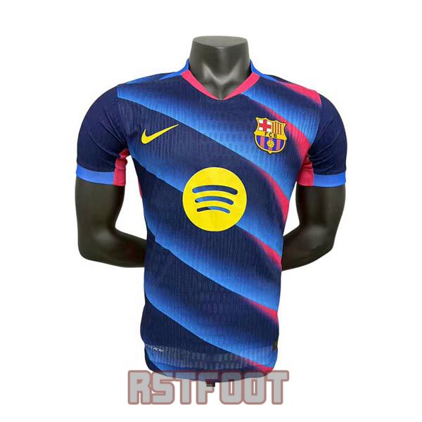 maillot barcelone 2025-2026 edition speciale version player bleu rose