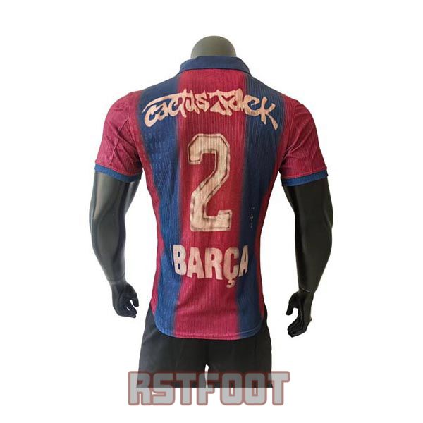 maillot barcelone 2025-2026 edition speciale version player travis scott rouge bleu – Image 9