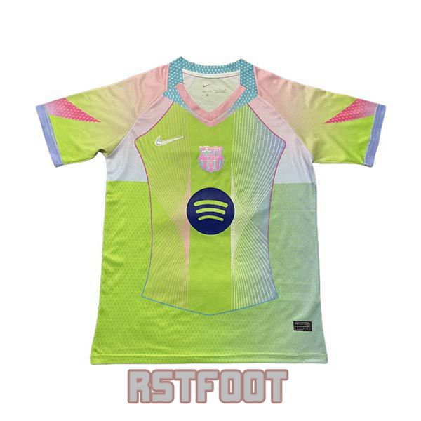 maillot barcelone 2025-2026 edition speciale vert rose