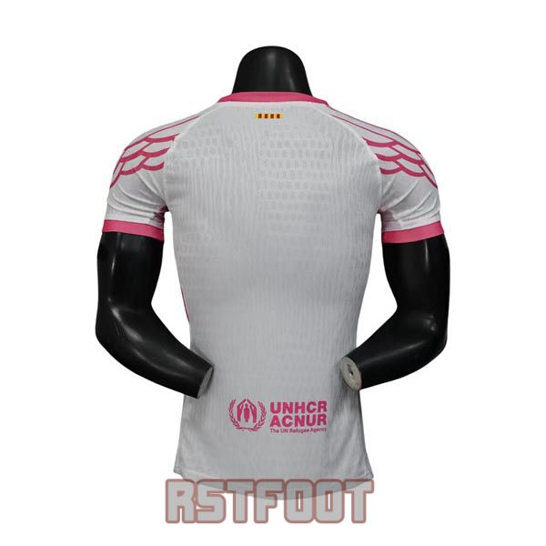 maillot barcelone 2025-2026 edition speciale version player rose blanc (2) – Image 8