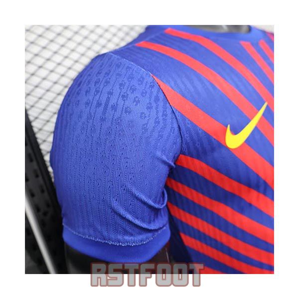 maillot barcelone 2025-2026 edition speciale version player rouge bleu luffy – Image 6